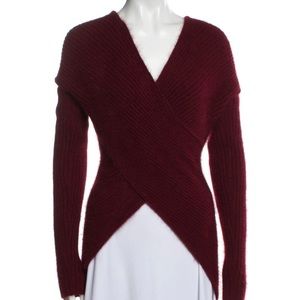 J.W. Anderson Red Angora Sweater
